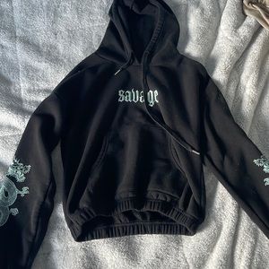 Savage cropped sweater